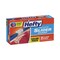 Hefty 7 in. x 8 in. 32 oz. Slider Stand and Fill Freezer Storage Bags - Clear (35/Box)